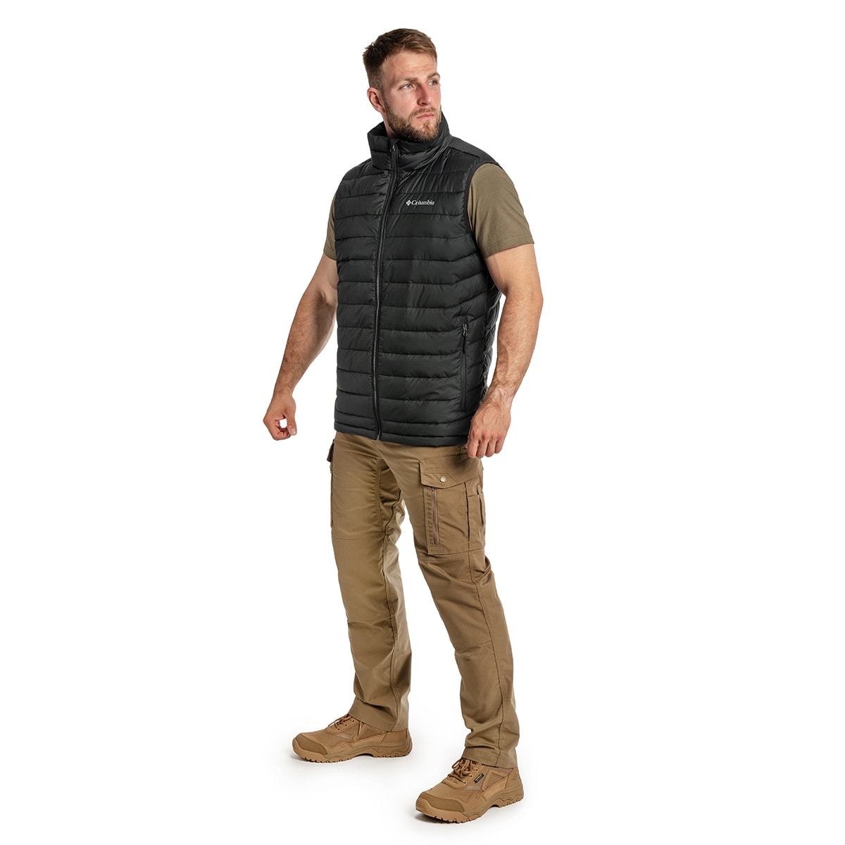 Columbia - Powder Lite Vest - ärmelosse Jacke - Black