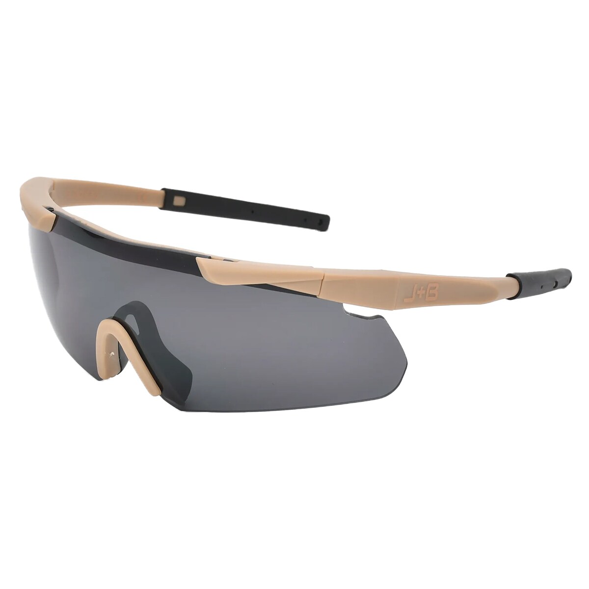 JB Tacticals - Antifog UV - Taktische Brille - Desert