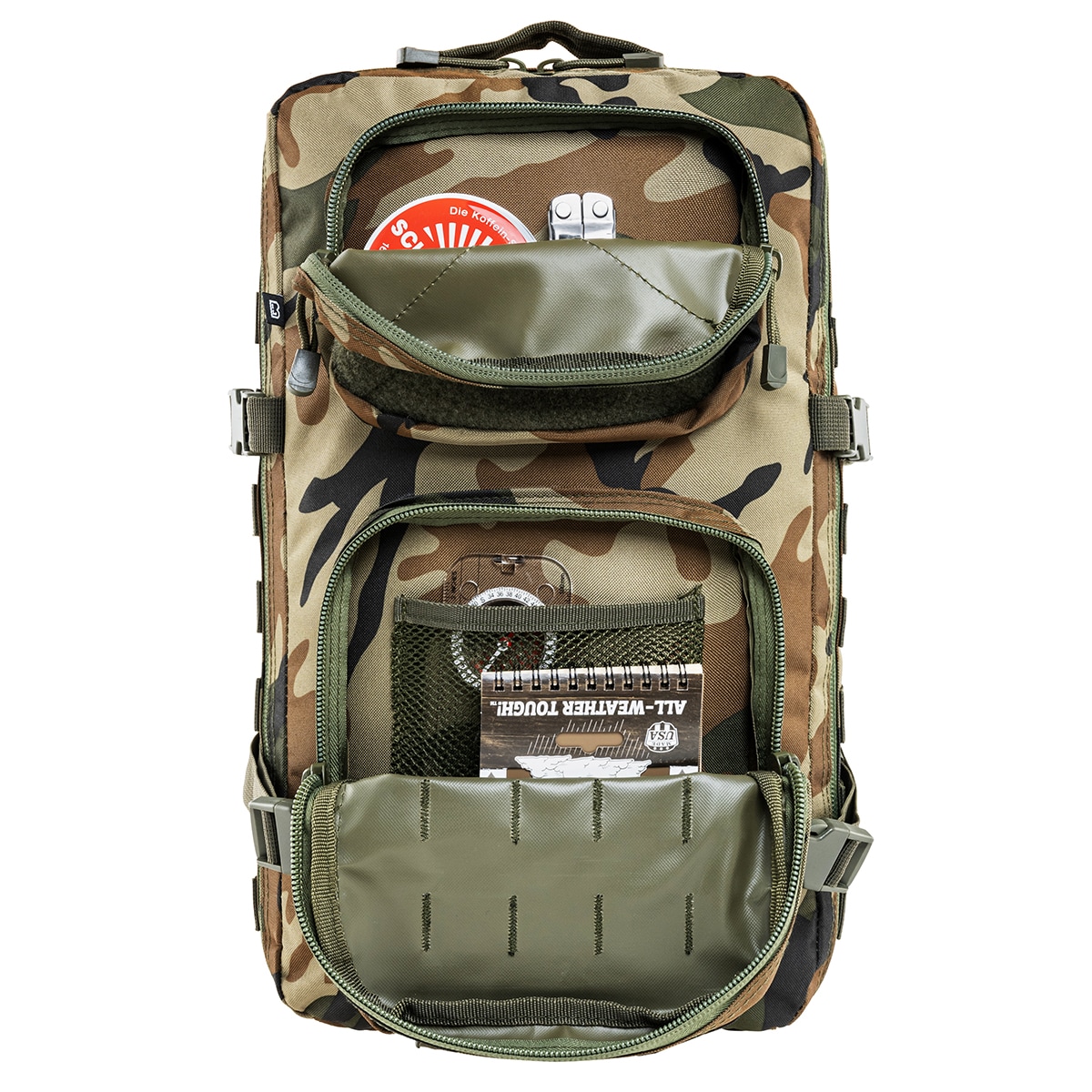 Brandit - US Cooper Patch Large - Rucksack 40 l - Woodland