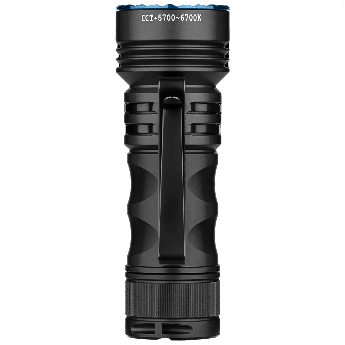 Olight - Seeker 4 Mini Cool White - Taktische Taschenlampe Black - 1200 Lumen