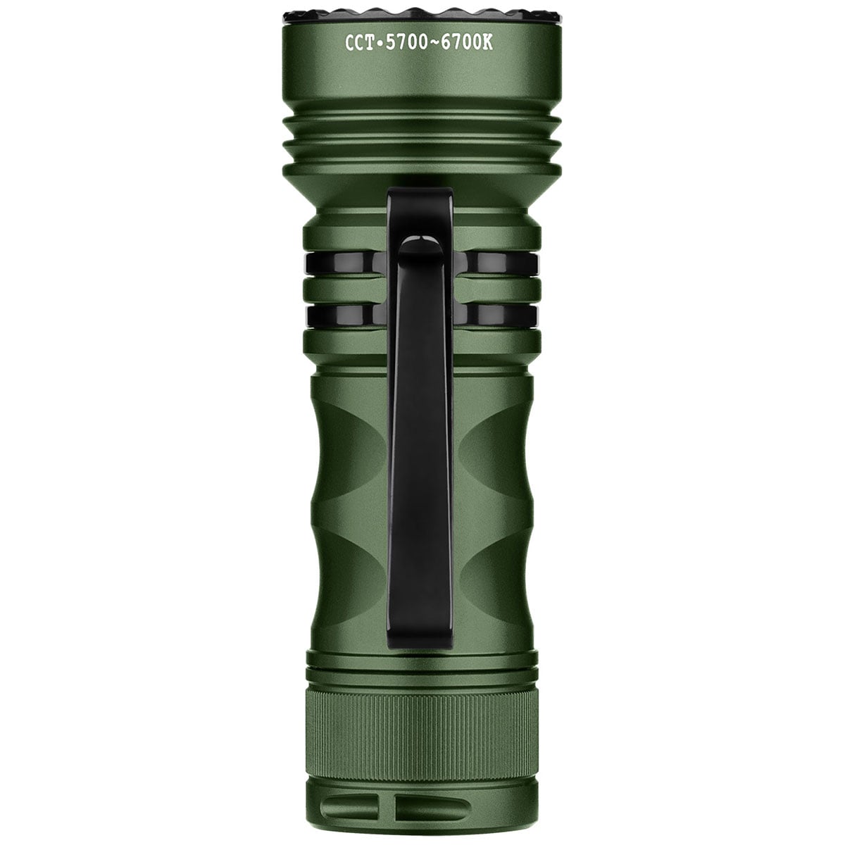 Olight - Seeker 4 Mini Cool White - Taktische Taschenlampe - OD Green - 1200 Lumen