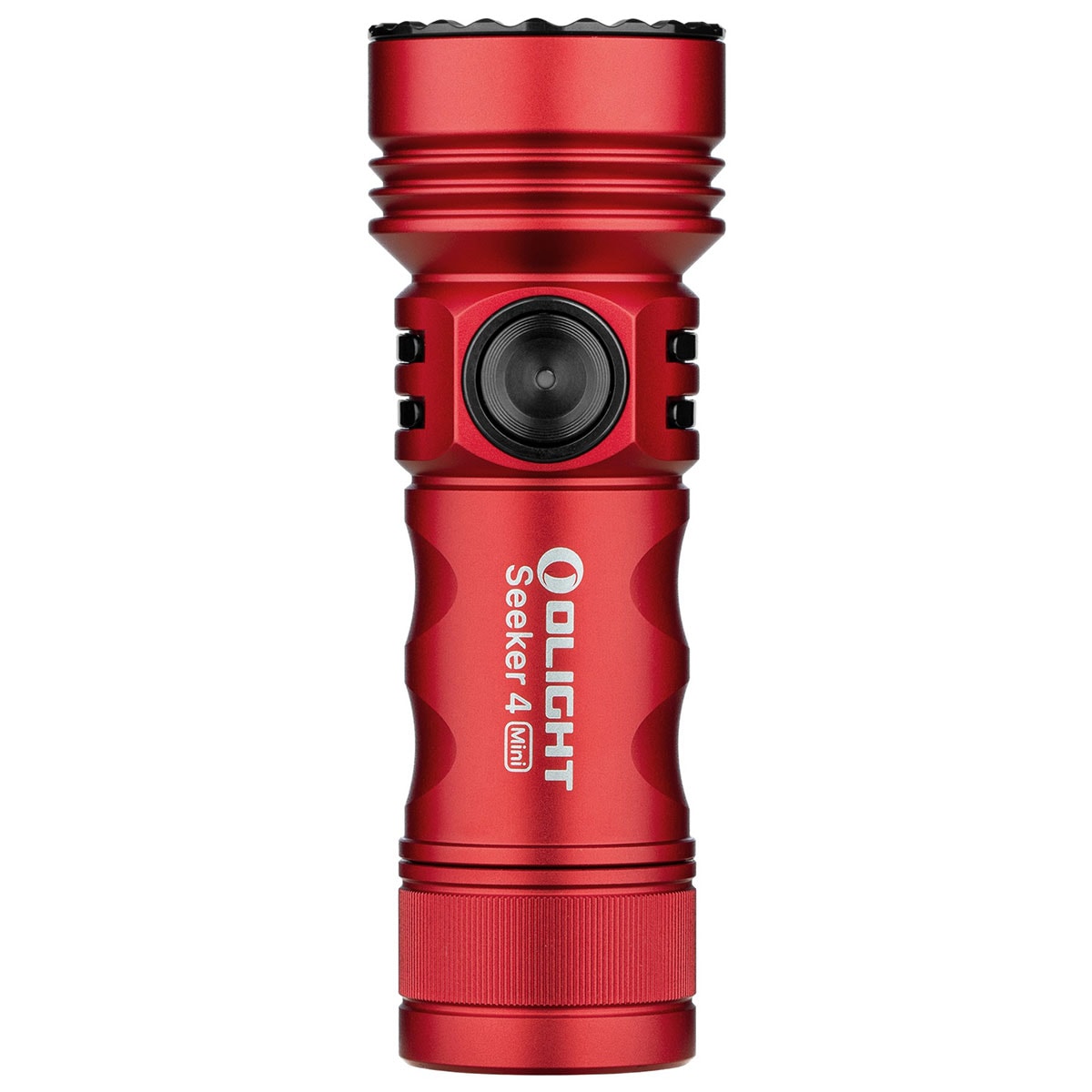 Olight - Seeker 4 Mini Cool White - Taktische Taschenlampe - Red - 1200 Lumen