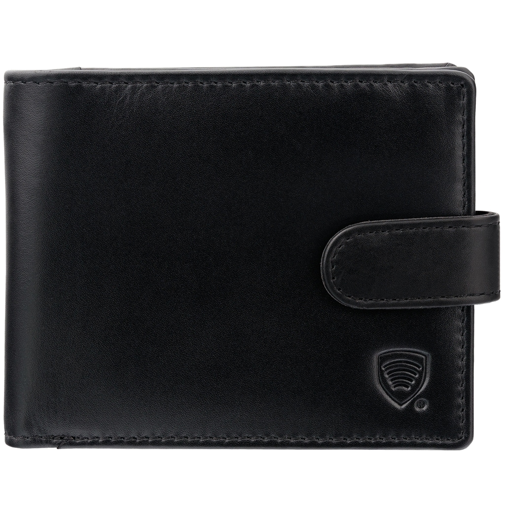 Koruma - Smart RFID Block - Ledergeldbörse - Black