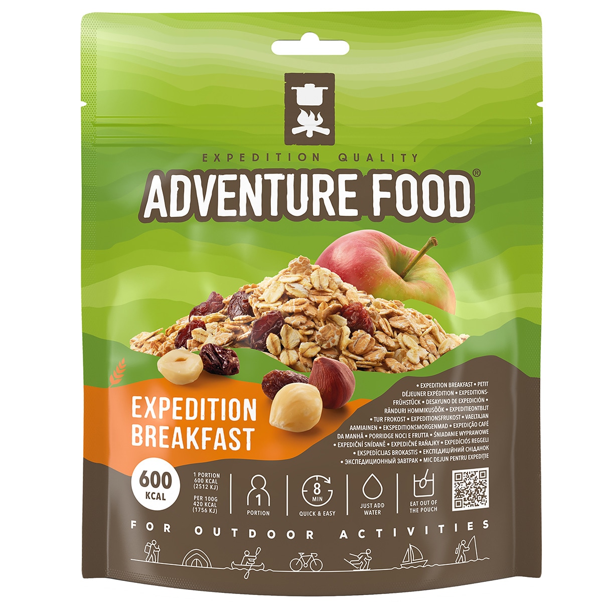 Adventure Food - Gefriergetrocknete Lebensmittel - Expeditions-Frühstück - 142 g