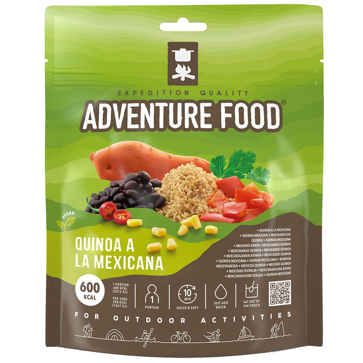 Adventure Food - Gefriergetrocknete Lebensmittel - Quinoa mexikanischer Art - 150 g