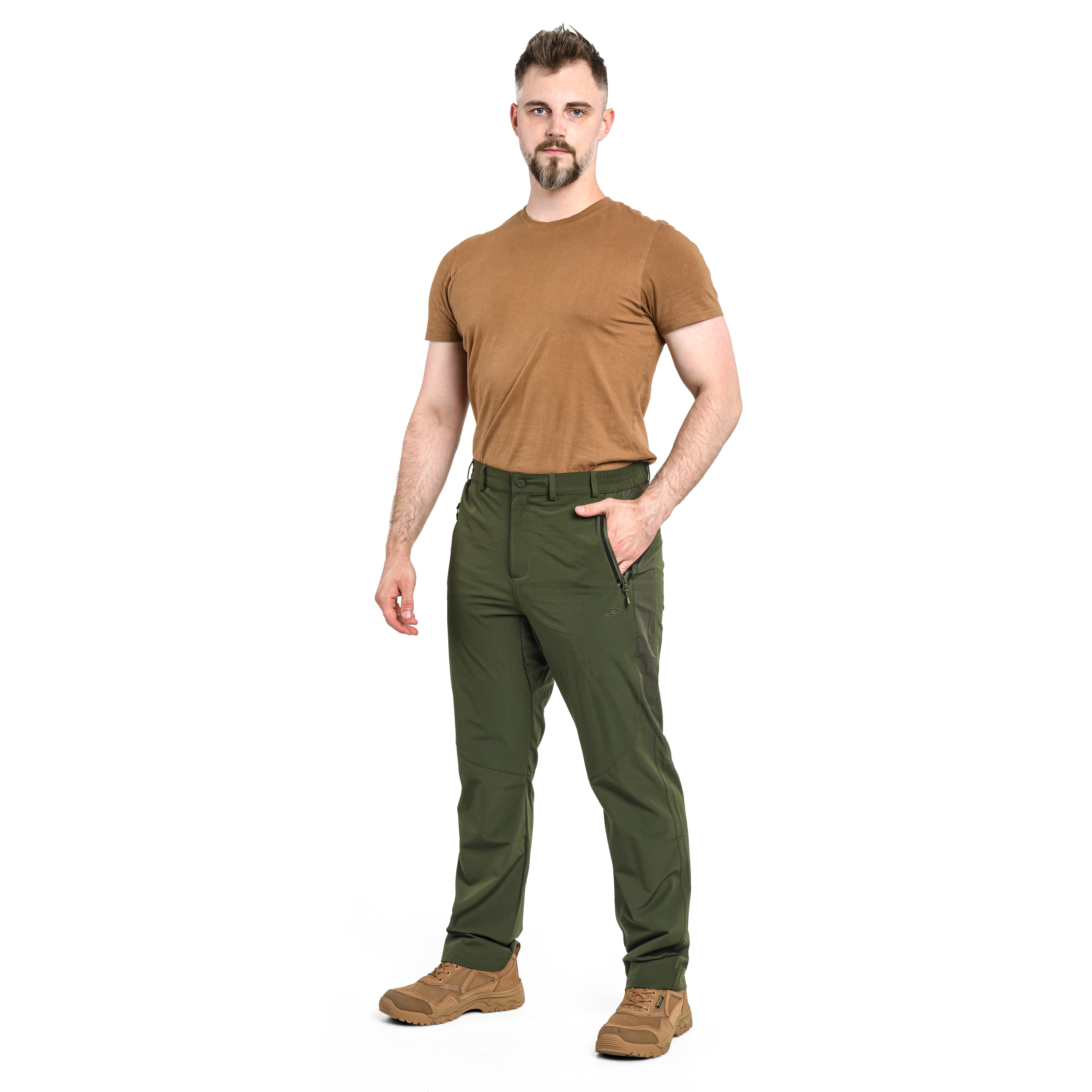 Highlander - Outdoor Munro Walking Trousers - Hose - Forest Green