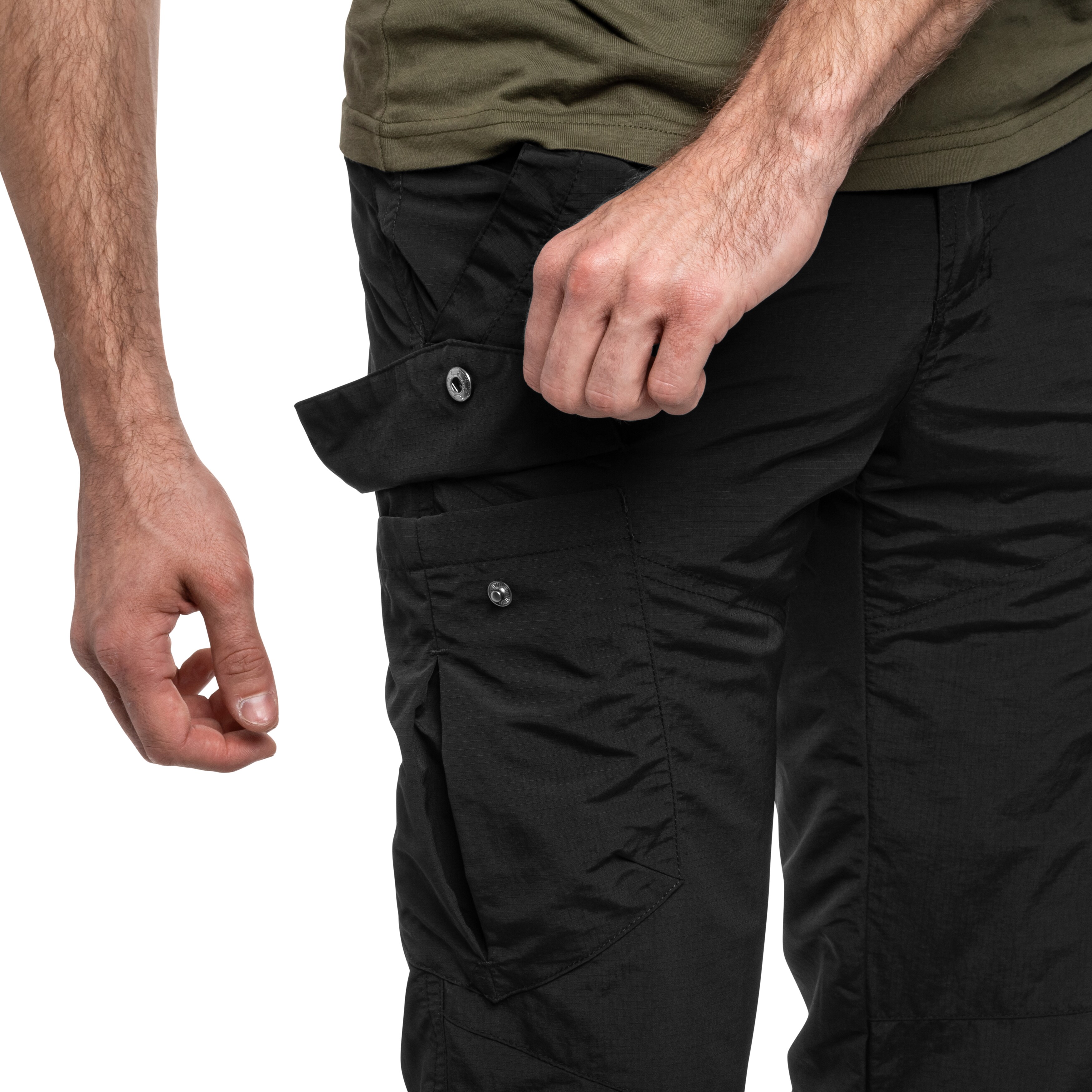 Highlander - Outdoor Starav Walking Trousers - Hose - Black