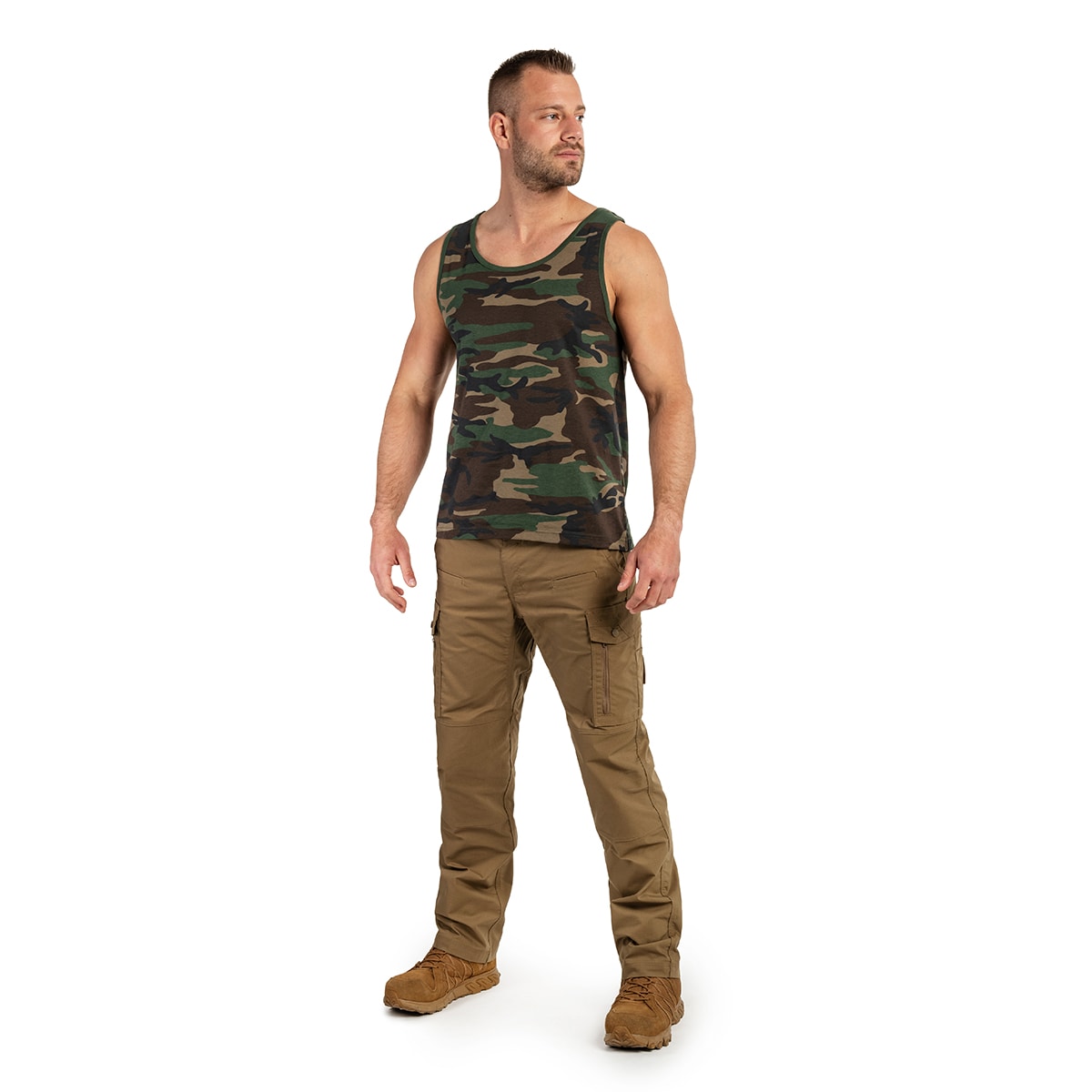 Brandit - Tanktop - Woodland