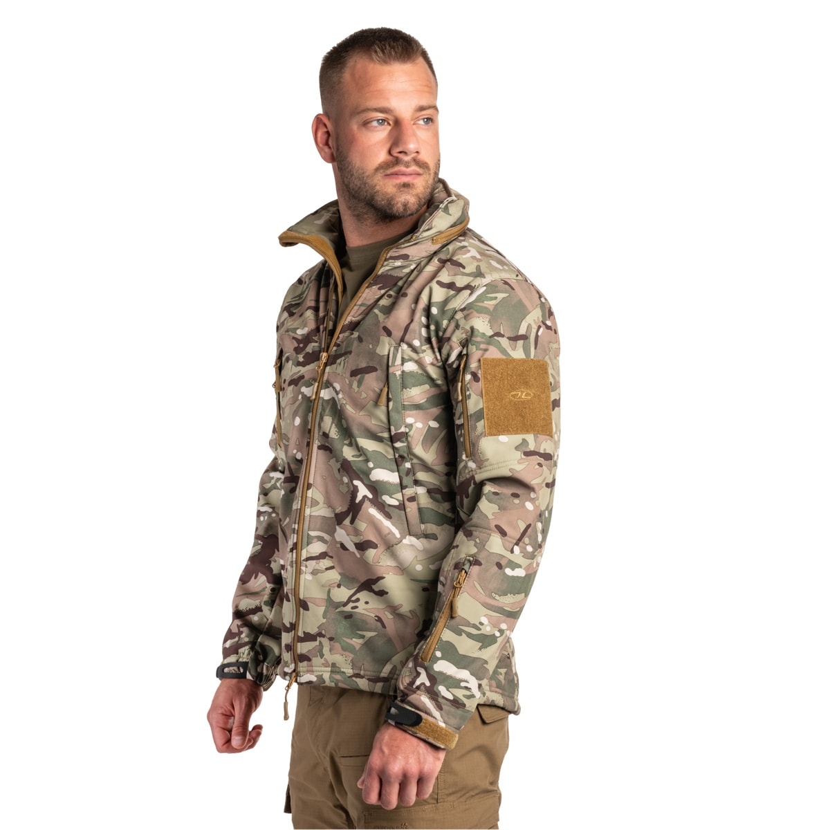 Highlander - Forces Tactical Softshell - Jacke - Arid MC Camo