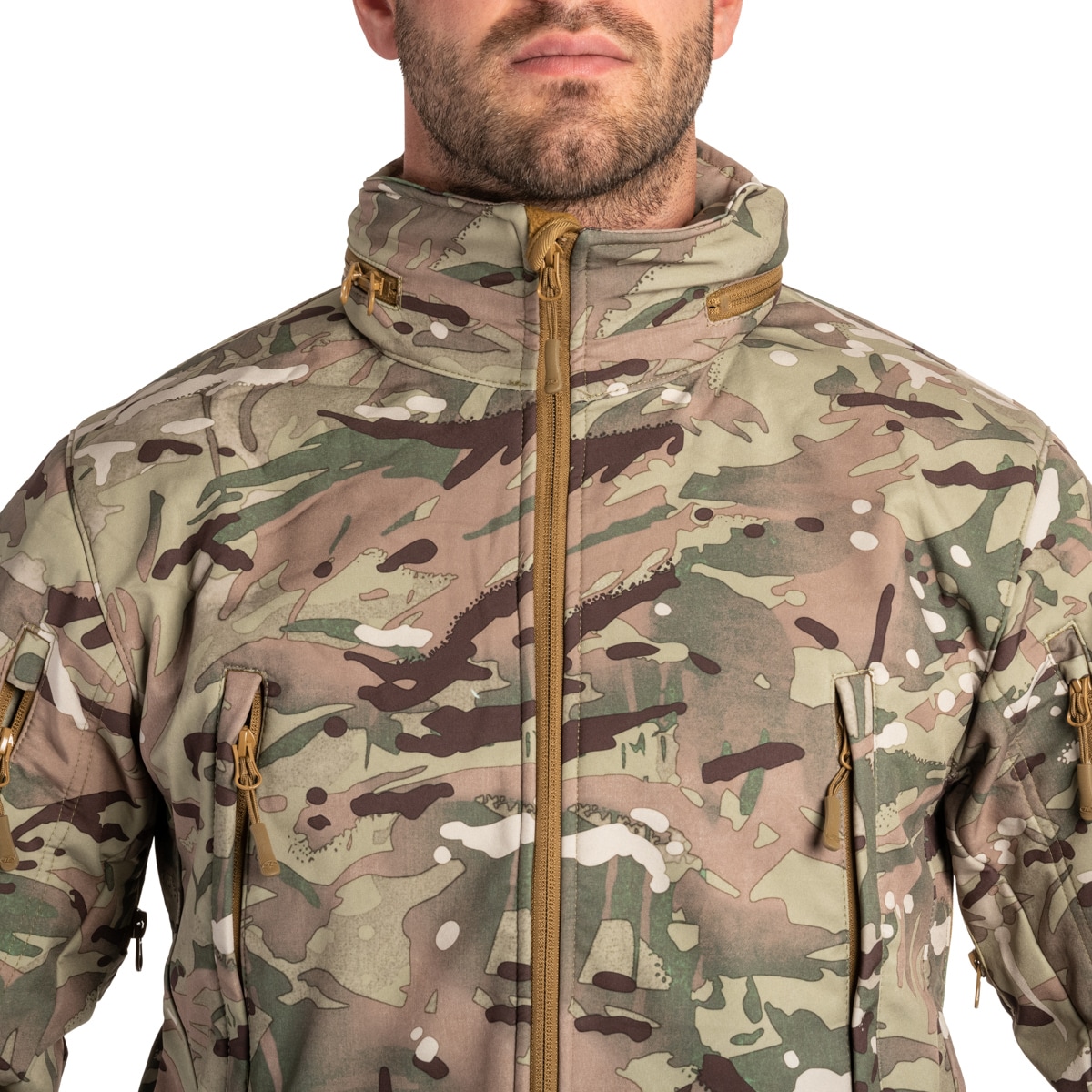 Highlander - Forces Tactical Softshell - Jacke - Arid MC Camo