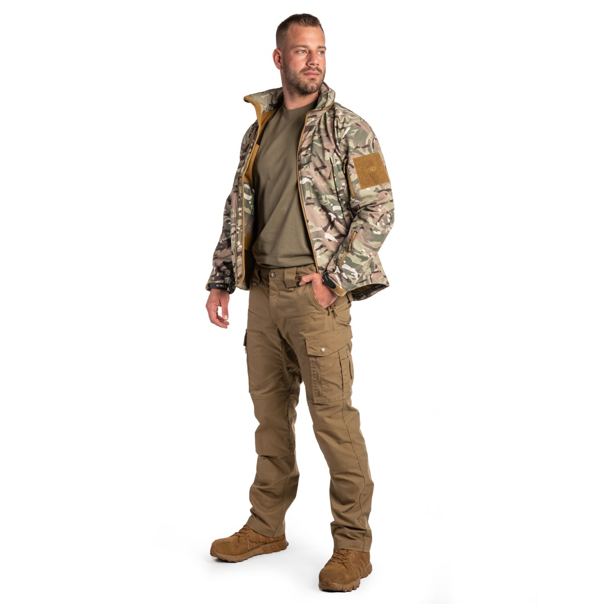 Highlander - Forces Tactical Softshell - Jacke - Arid MC Camo