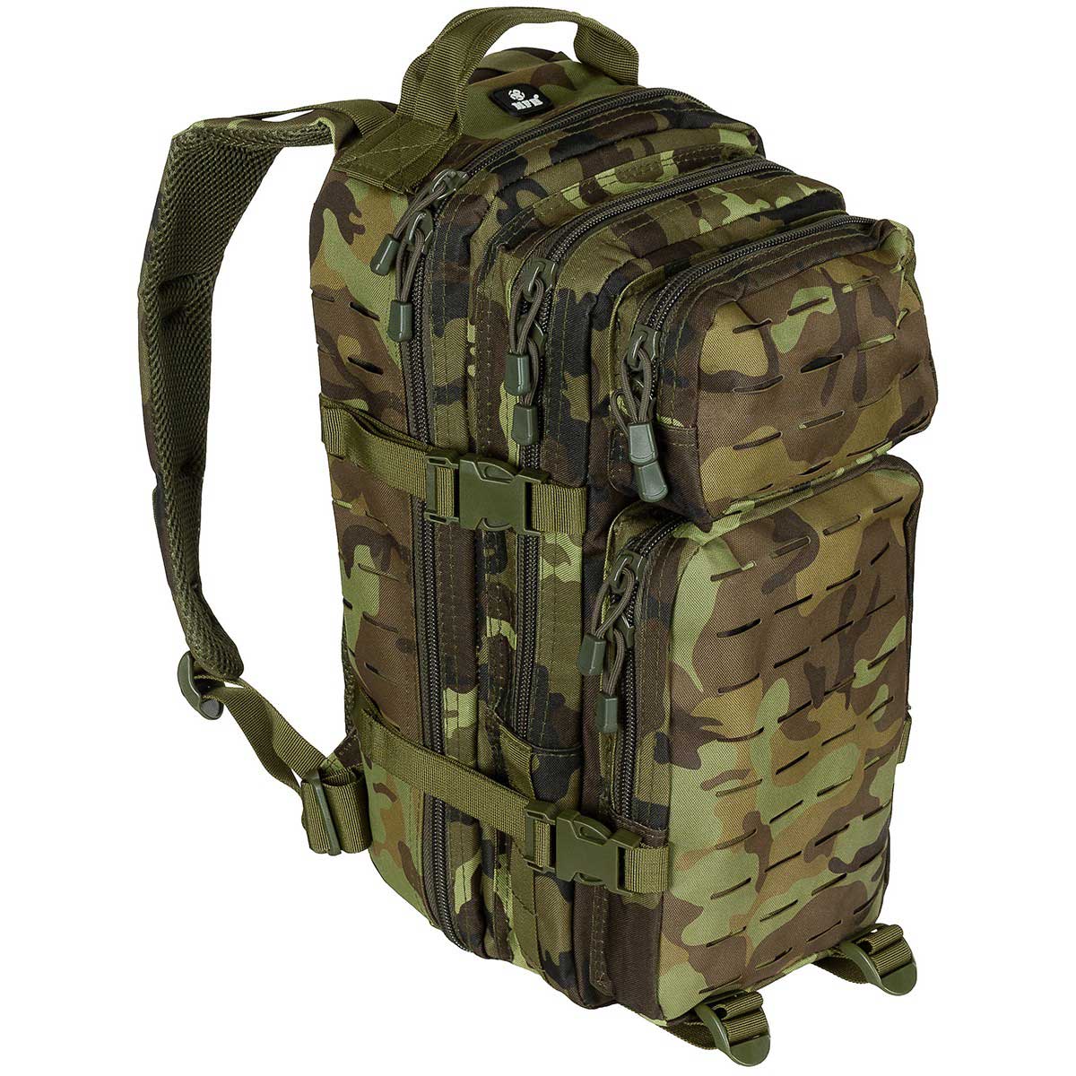 MFH - US Assault I Laser Cut 30 l - Rucksack - M95 CZ Camo