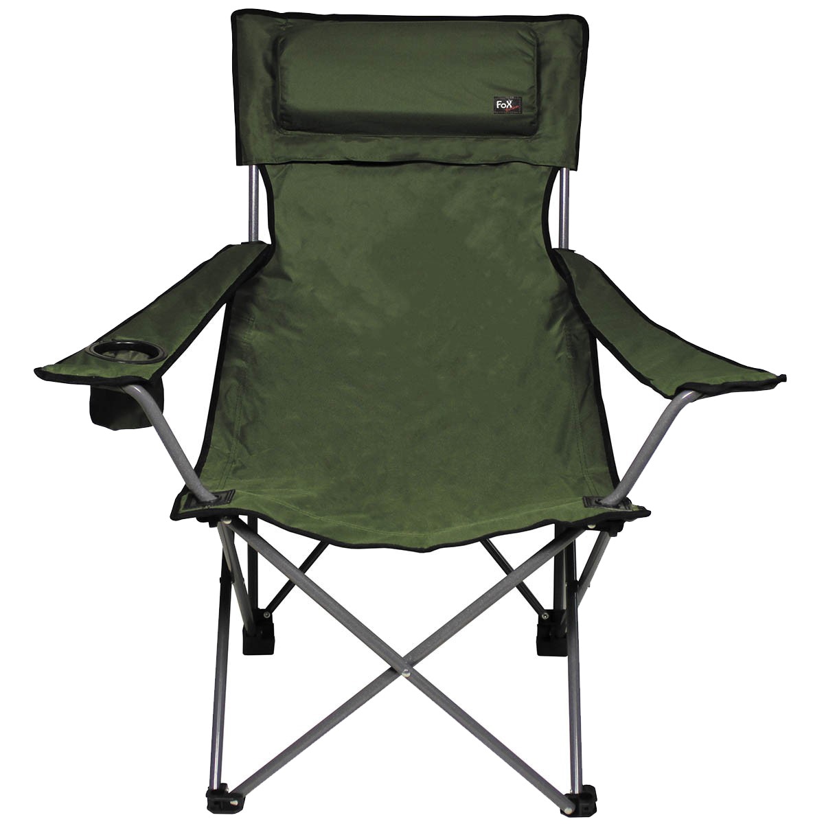 MFH - Fox Outdoor Deluxe - Campingstuhl - Olive