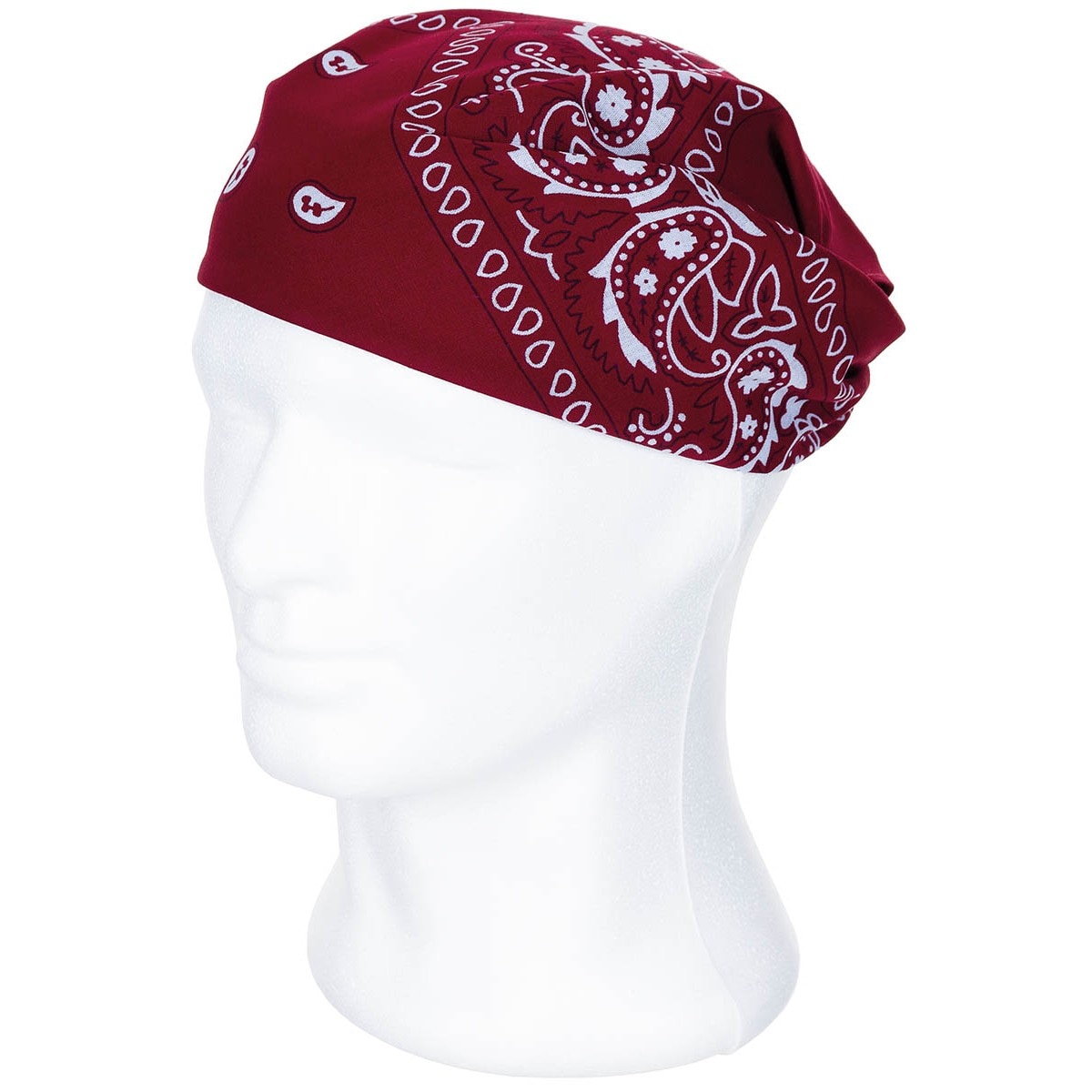 MFH - Bandana -  Burgundy/Black