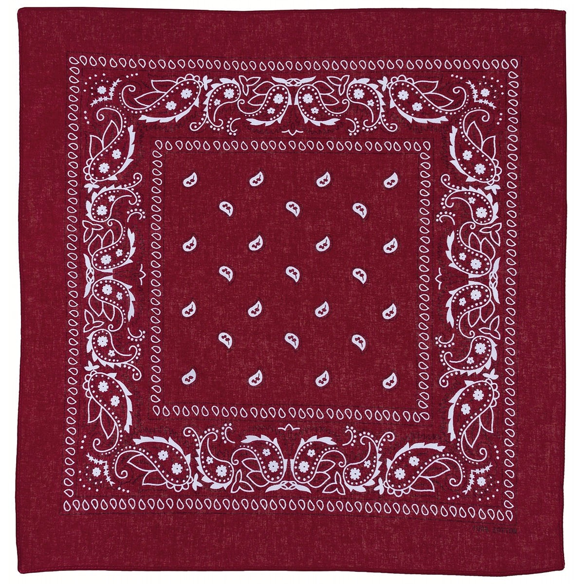 MFH - Bandana -  Burgundy/Black