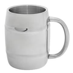 MFH - Barrel - Doppelwandiger Stahlbescher- 0,45 l