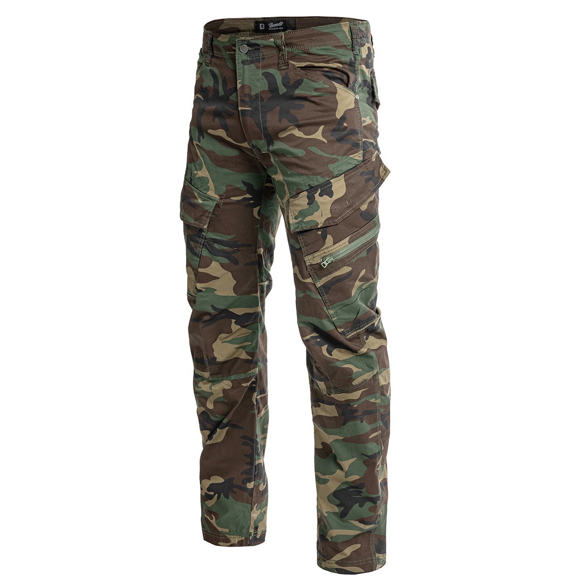 Brandit - Adven Slim Fit - Hose - Woodland