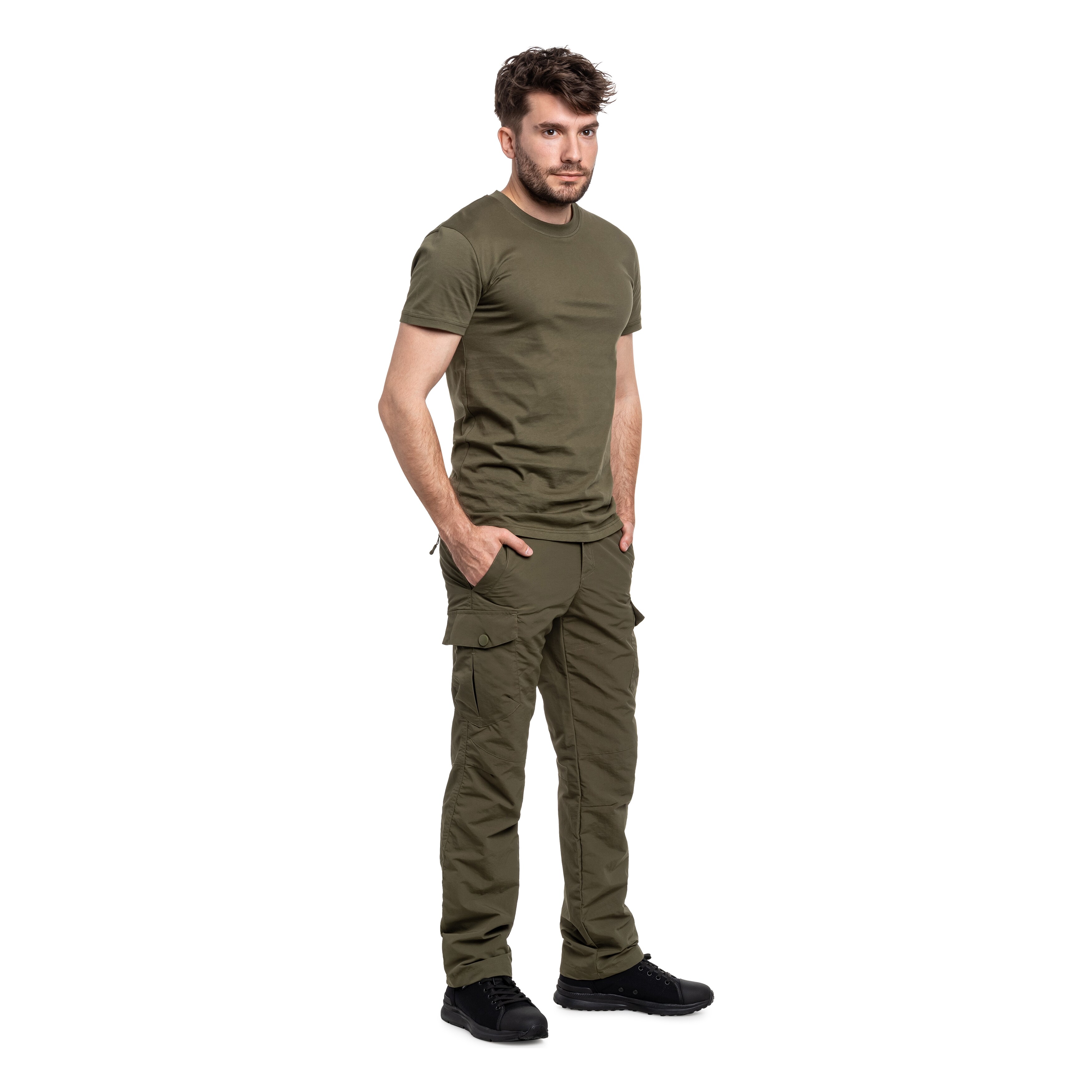 Highlander - Outdoor Starav Walking Trousers - Hose - Forest Green