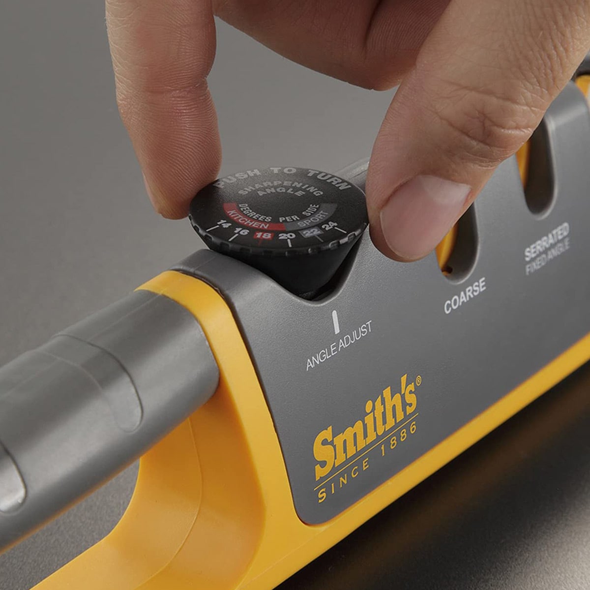 Smith's - Adjustable Angle Pull-Thru Knife Sharpener - Messerschärfer