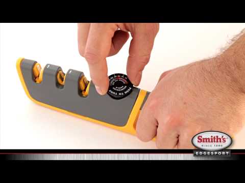 Smith's - Adjustable Angle Pull-Thru Knife Sharpener - Messerschärfer