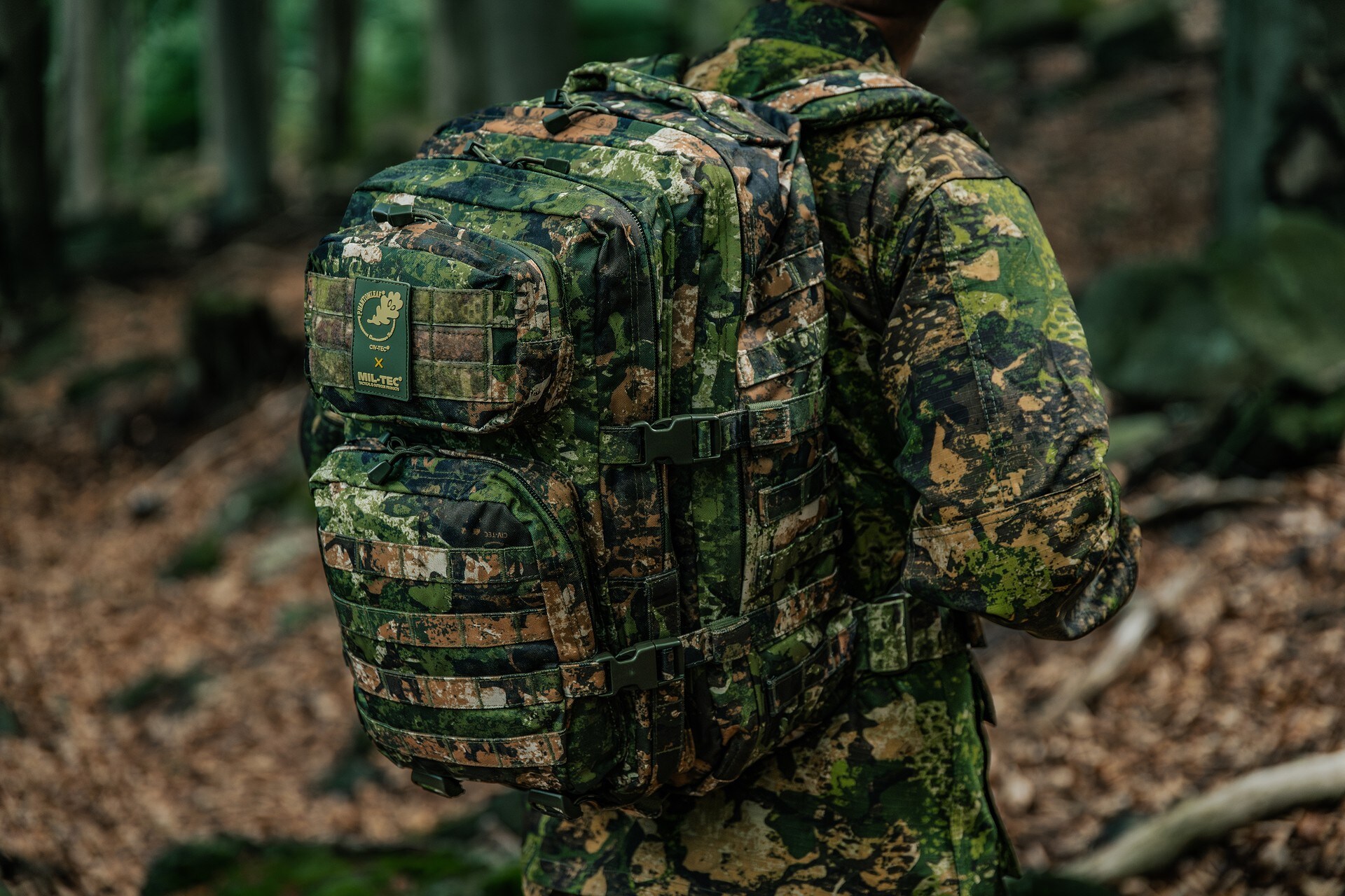 Mil-Tec - Assault Pack Large - Rucksack 36 l - Phantomleaf WASP I Z3A