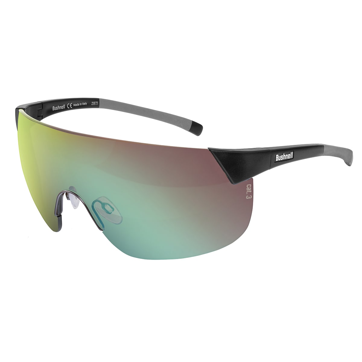 Bushnell - Harrier - Sonnenbrille - Yellow/Photochromic/Brown-Green Mirror