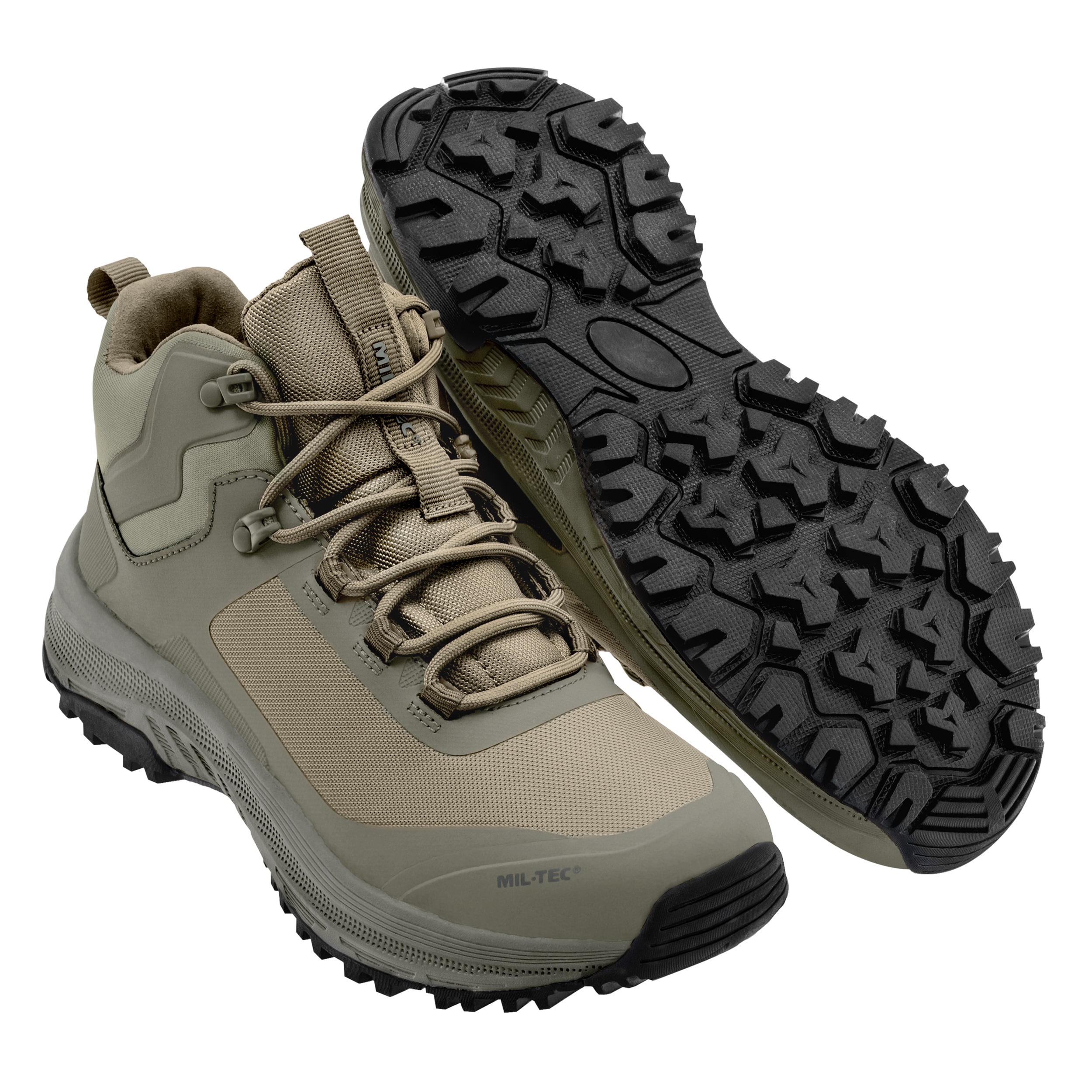 Mil-Tec - Assault Mid - Schuhe - Olive