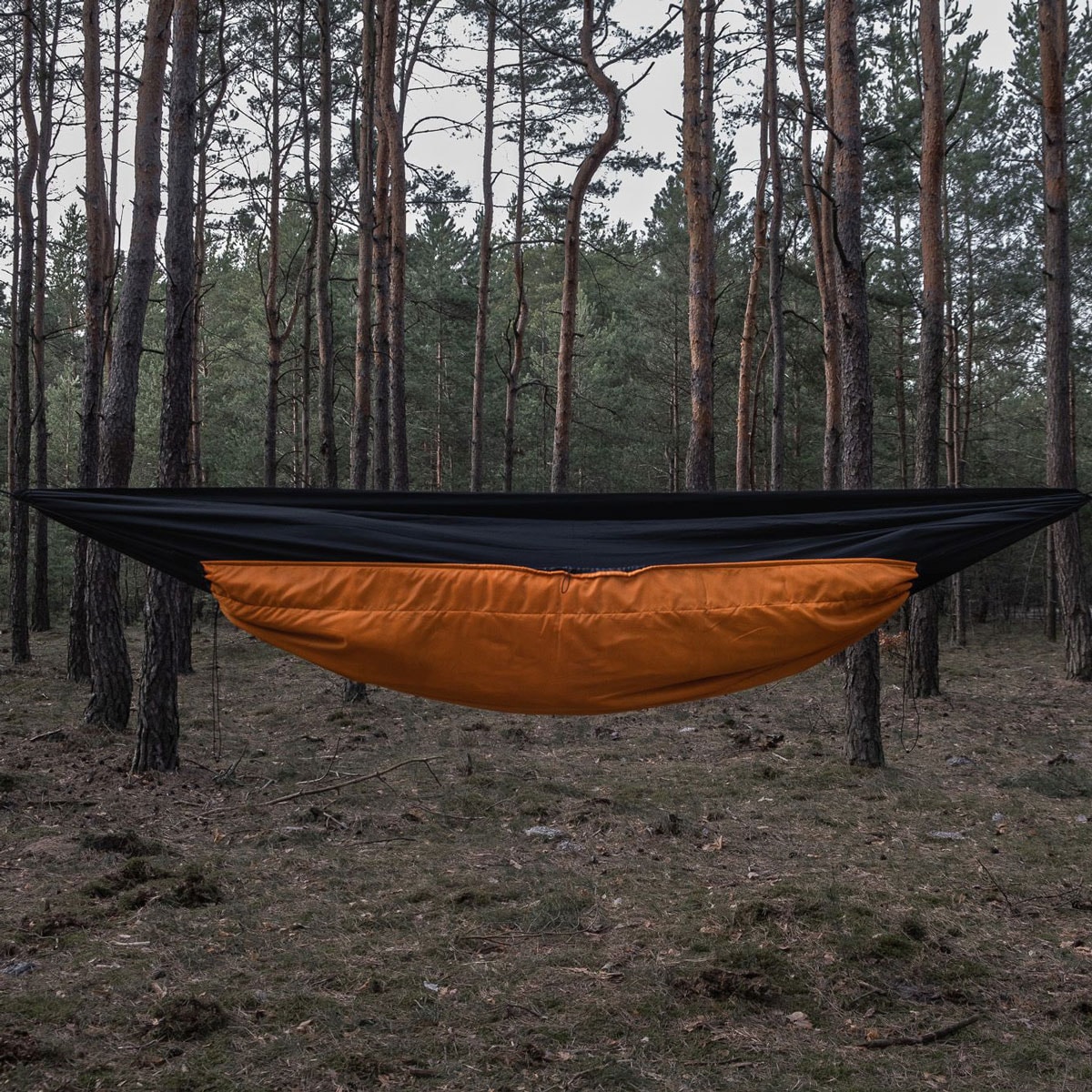 TigerWood - Underquilt Marra 4.0 - Hängemattenpolster 200 cm - Rescue/Black