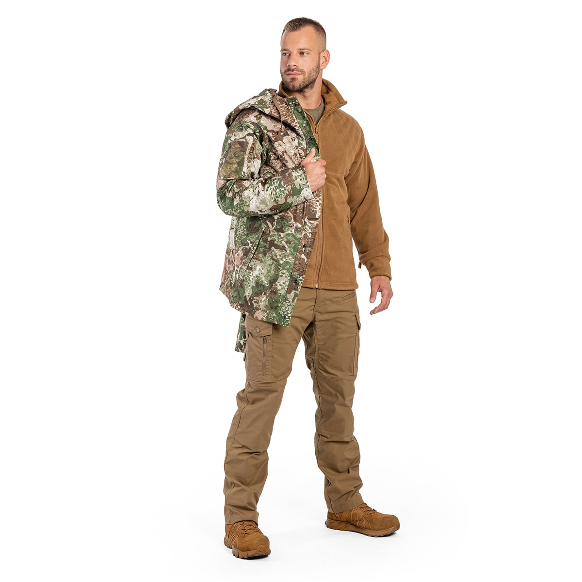 Mil-Tec - ECWCS Wet Weather Gen.II - Jacke mit Unterfutter - Phantomleaf WASP I Z2