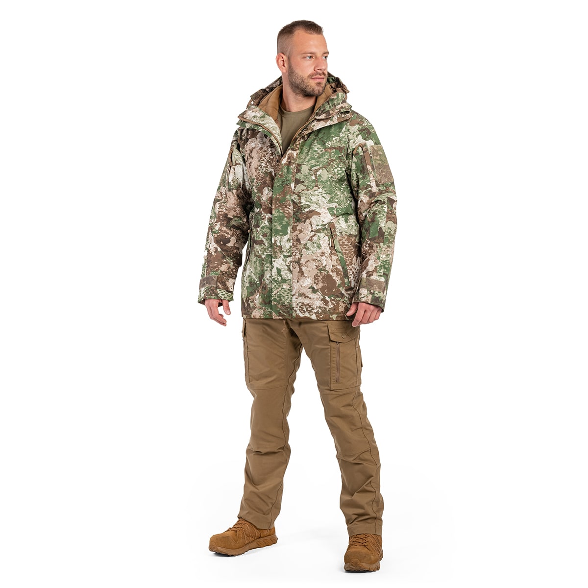 Mil-Tec - ECWCS Wet Weather Gen.II - Jacke mit Unterfutter - Phantomleaf WASP I Z2