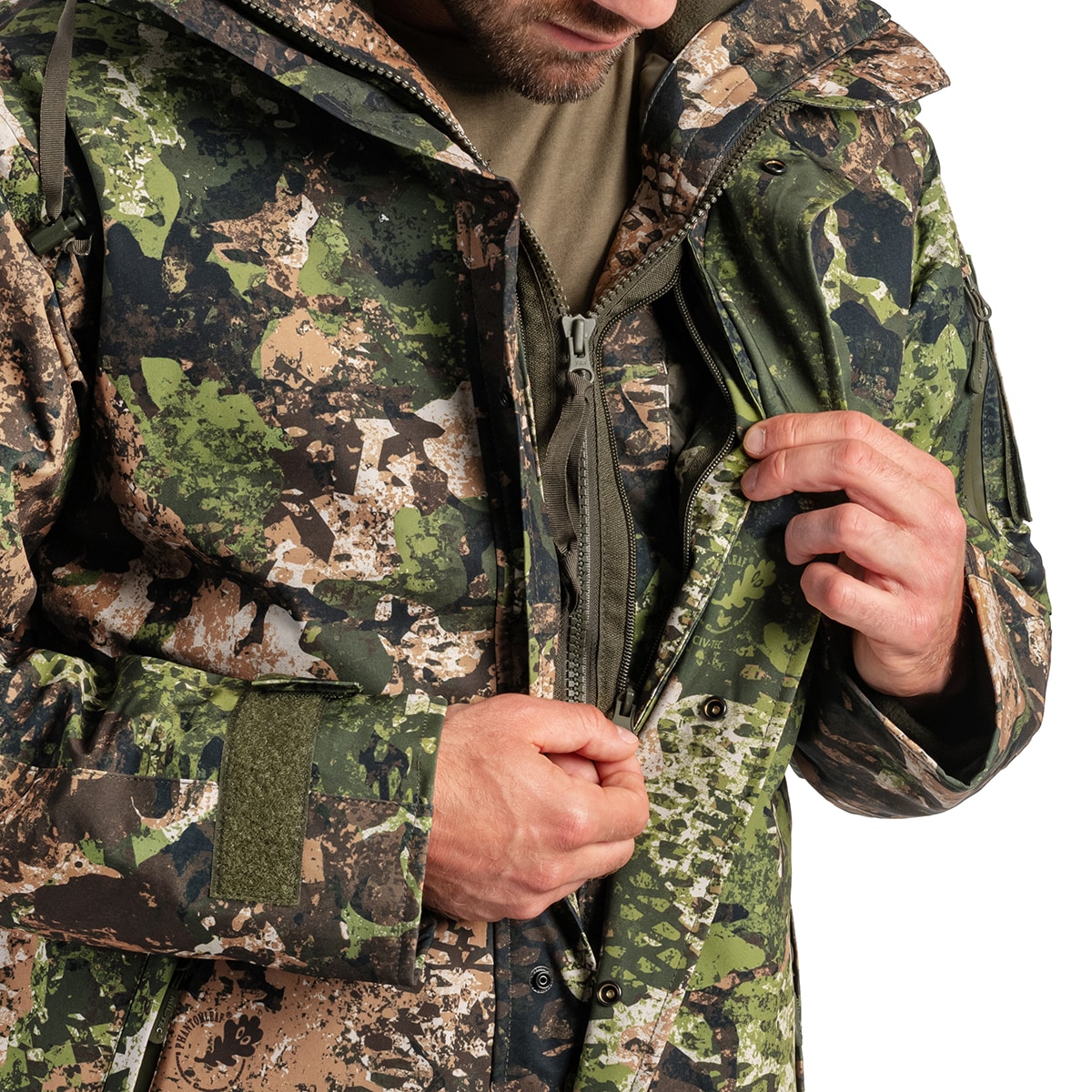 Mil-Tec - ECWCS Wet Weather Gen.II - Jacke mit Unterfutter - Phantomleaf WASP I Z3A