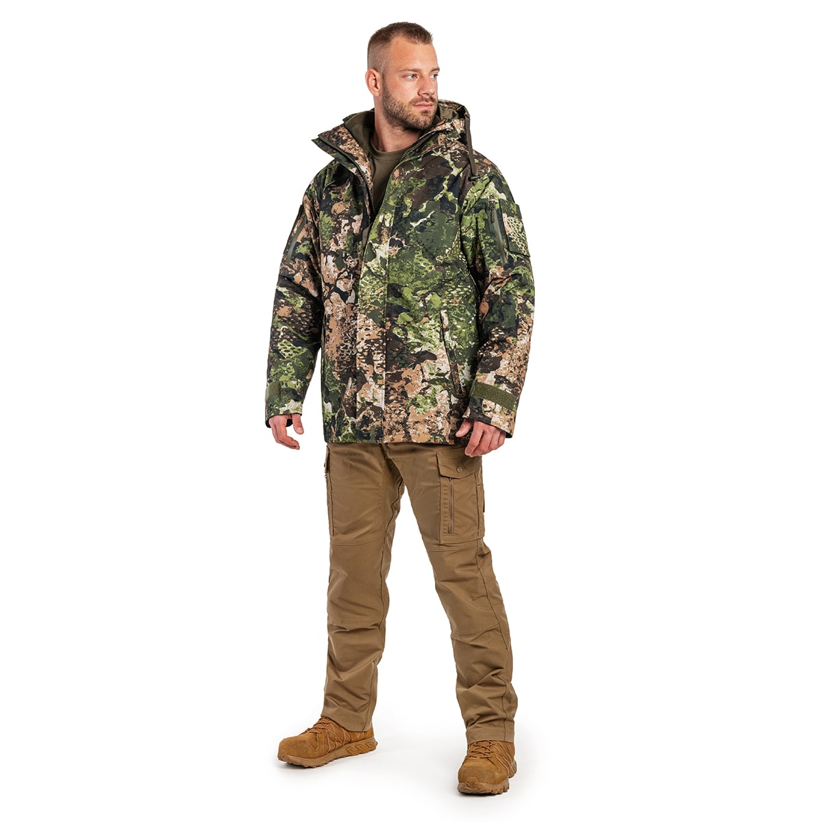 Mil-Tec - ECWCS Wet Weather Gen.II - Jacke mit Unterfutter - Phantomleaf WASP I Z3A