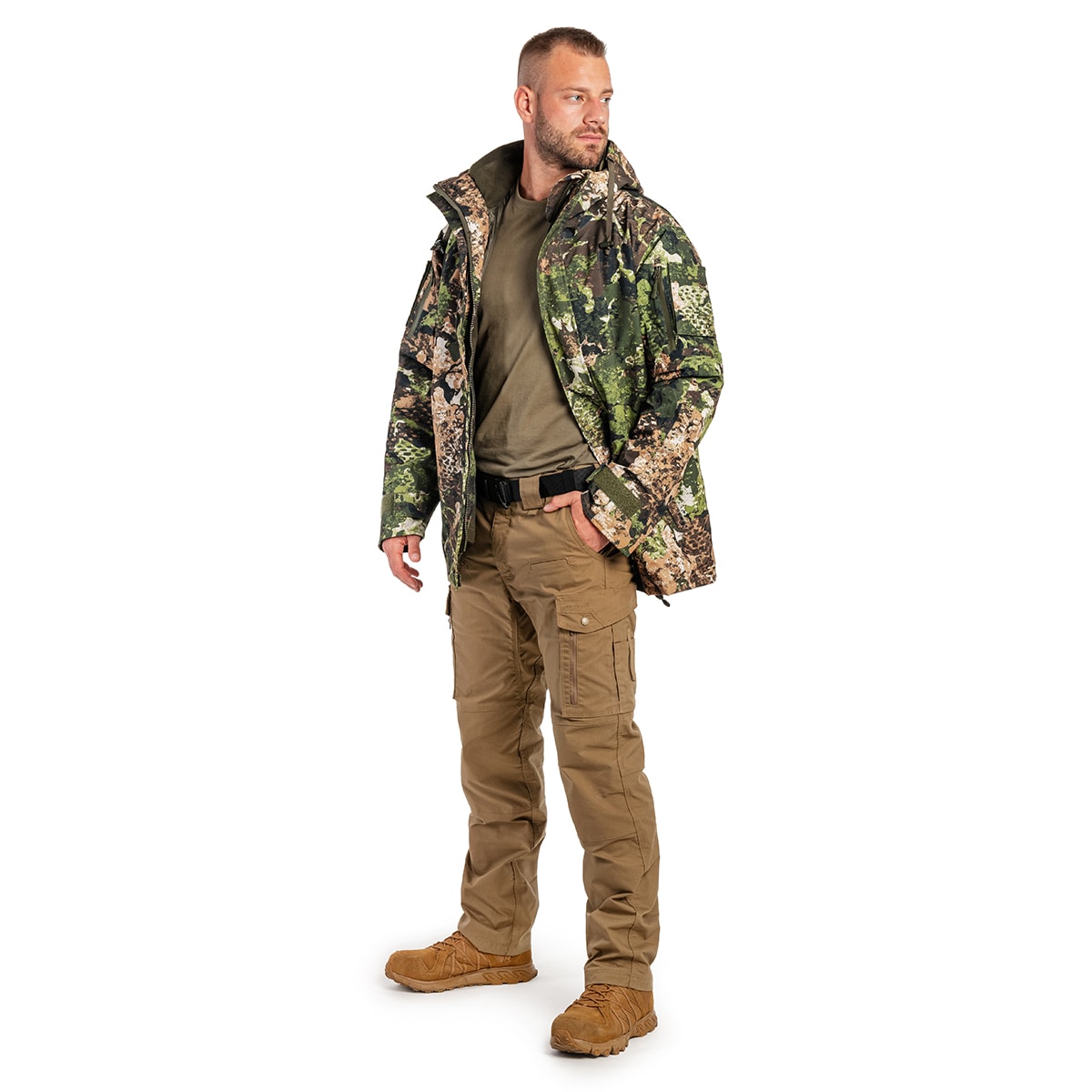 Mil-Tec - ECWCS Wet Weather Gen.II - Jacke mit Unterfutter - Phantomleaf WASP I Z3A