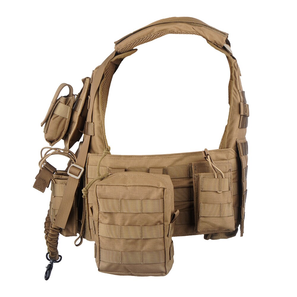 101 Inc. - Taktische Weste Plate Carrier Ranger - Coyote