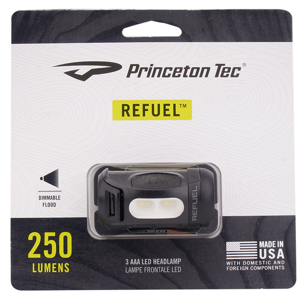 Princeton Tec - Refuel - Stirnlampe - Black - 250 Lumen