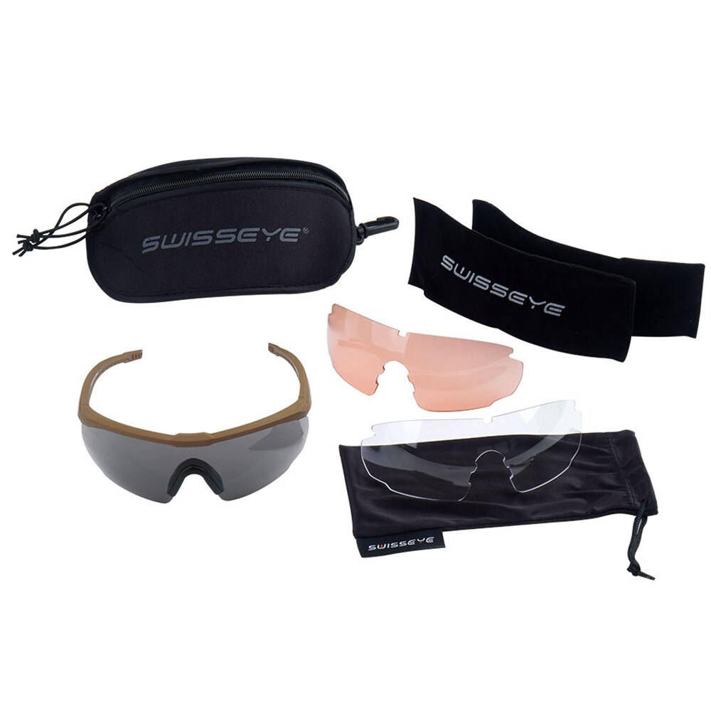 SwissEye - Blackhawk - Taktische Brille - Coyote