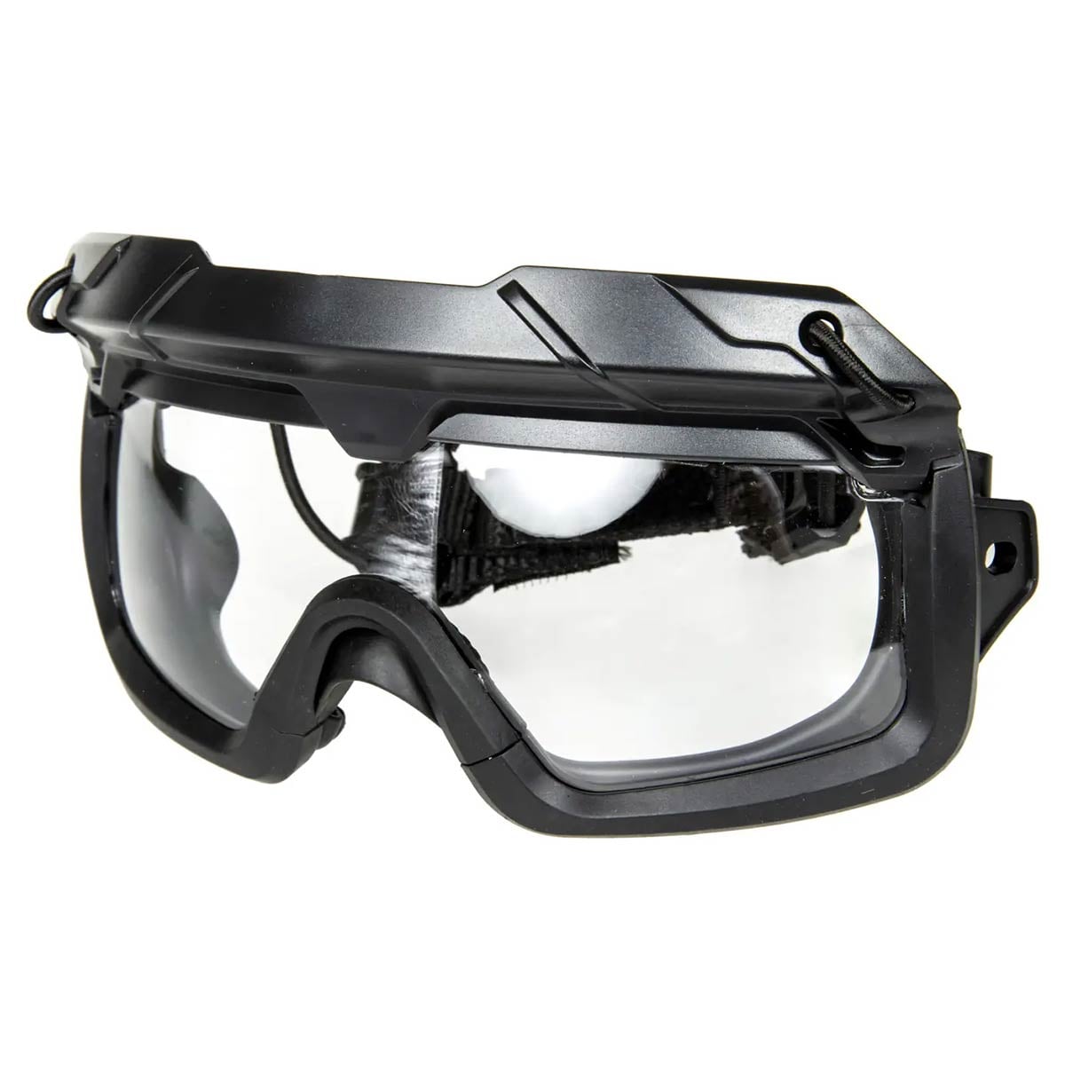 GFC Tactical - Taktische Schutzbrille - 2in1 - Schwarz