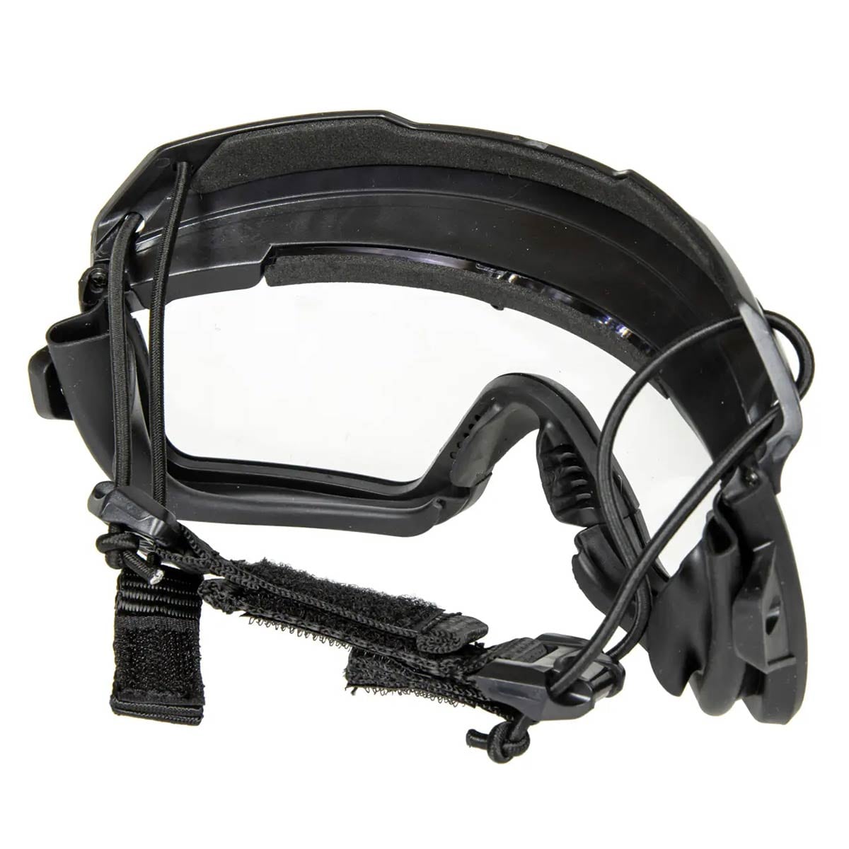 GFC Tactical - Taktische Schutzbrille - 2in1 - Schwarz