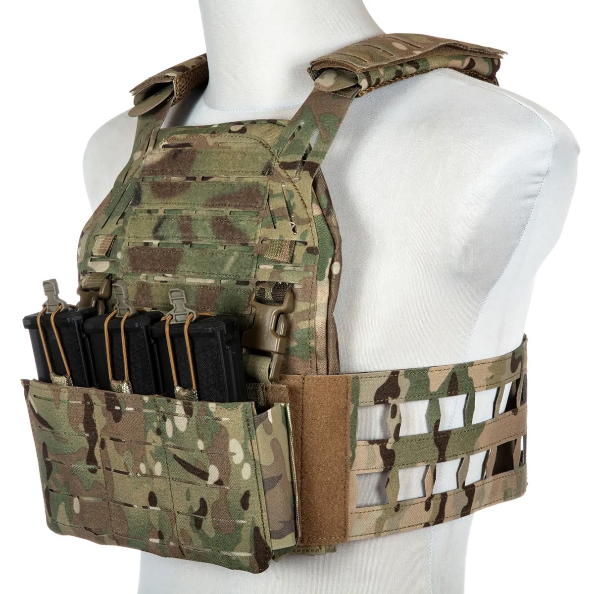 Primal Gear - Laser-Cut Stegadon - Taktische Weste - MultiCam 