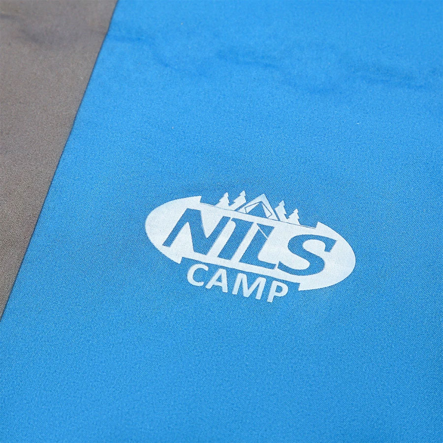 Nils Camp - Selbstaufblasbare Matte NC4340 - Blau-Grau