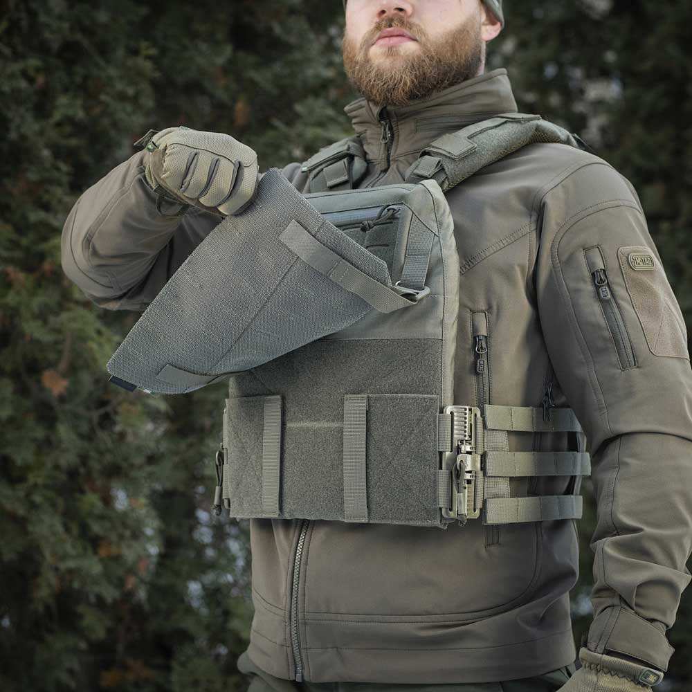 M-Tac -Frontpanel für Plate Carrier QRS XL Weste - Ranger Green