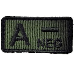 Haasta - Emblem - Blutgruppe A Rh- - Olive
