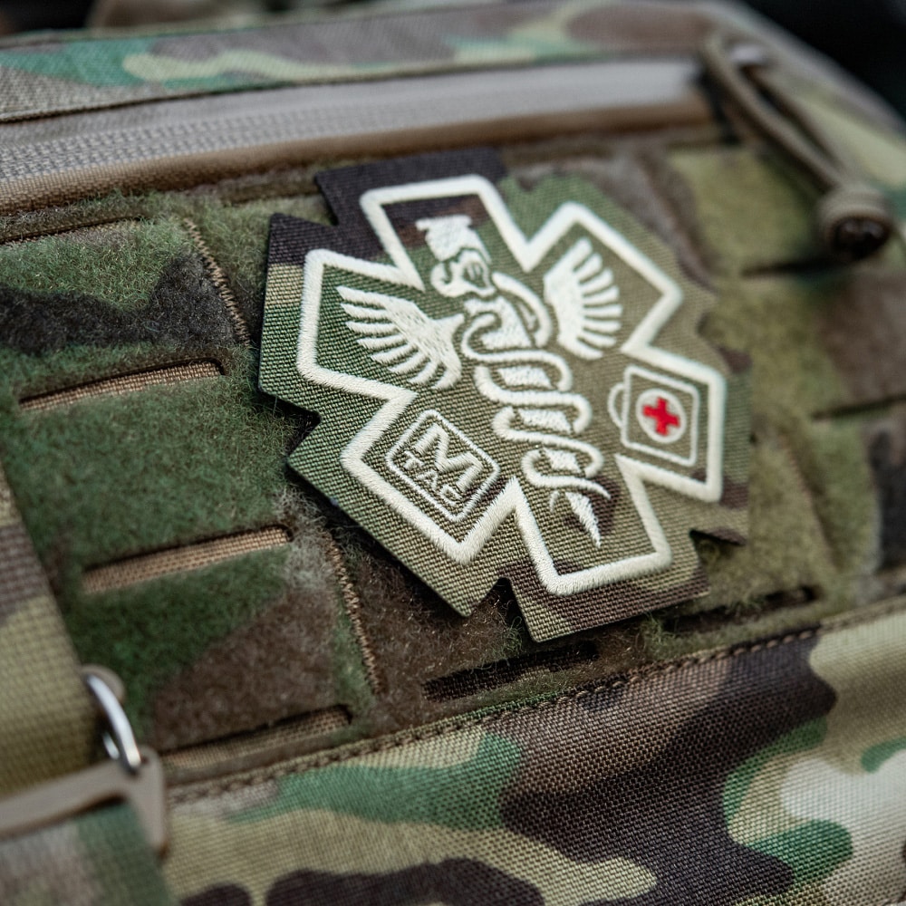 M-Tac - Paramedic (Stickerei) - Aufnäher - Multicam