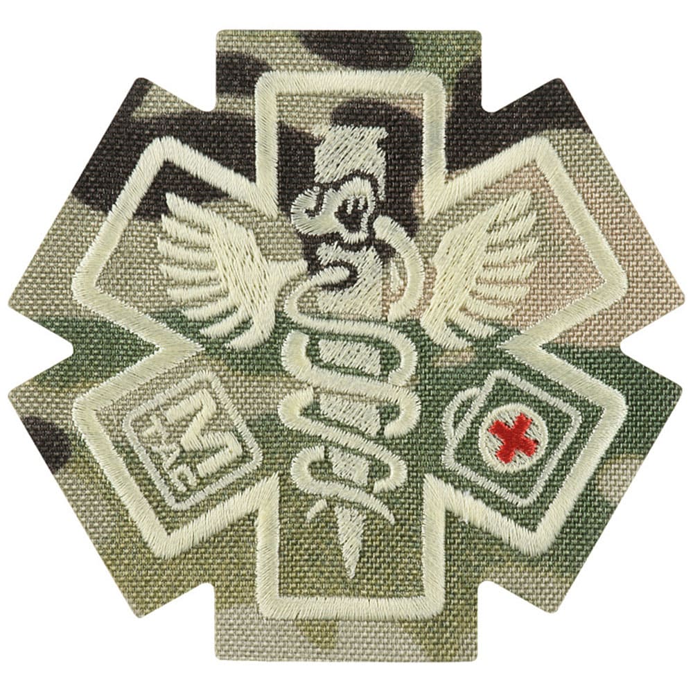 M-Tac - Paramedic (Stickerei) - Aufnäher - Multicam