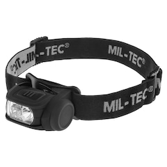 Mil-Tec - LED 4 Color - Stirnlampe - Black - 65 Lumen
