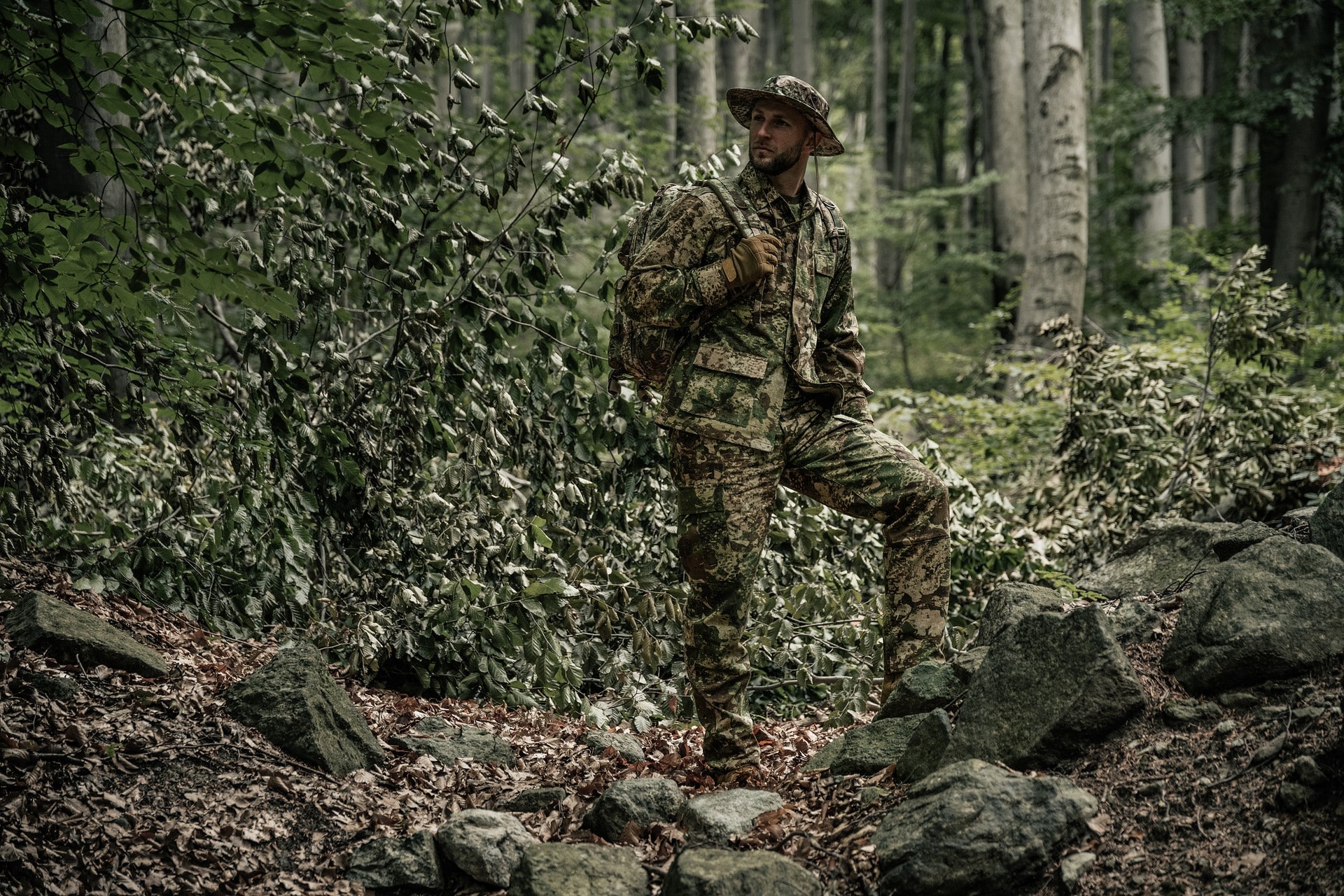 Mil-Tec - BDU Rip-Stop - Feldbluse - Phantomleaf WASP I Z2