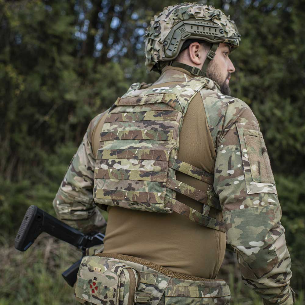 M-Tac - Cuirass Fast QRS Gen. II - Taktische Plate-Carrier-Weste - MultiCam