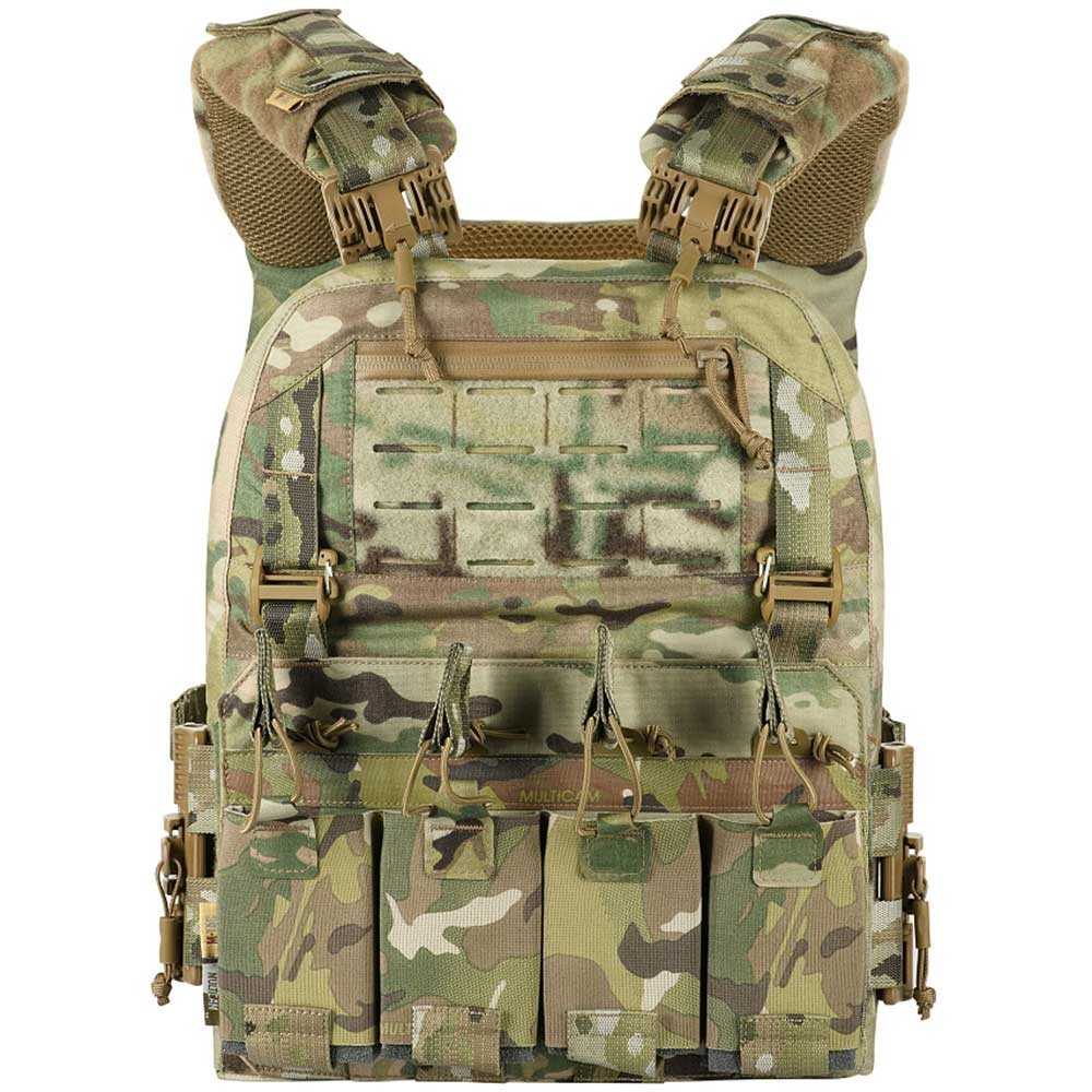 M-Tac - Cuirass Fast QRS - Taktische Plate-Carrier-Weste - MultiCam - für Platten L/XL