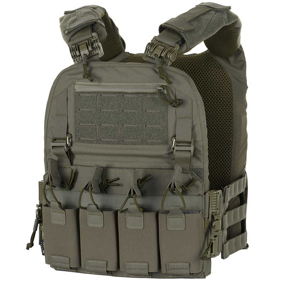 M-Tac - Cuirass Fast QRS - Taktische Plate-Carrier-Weste - Ranger Green - für Platten L/XL