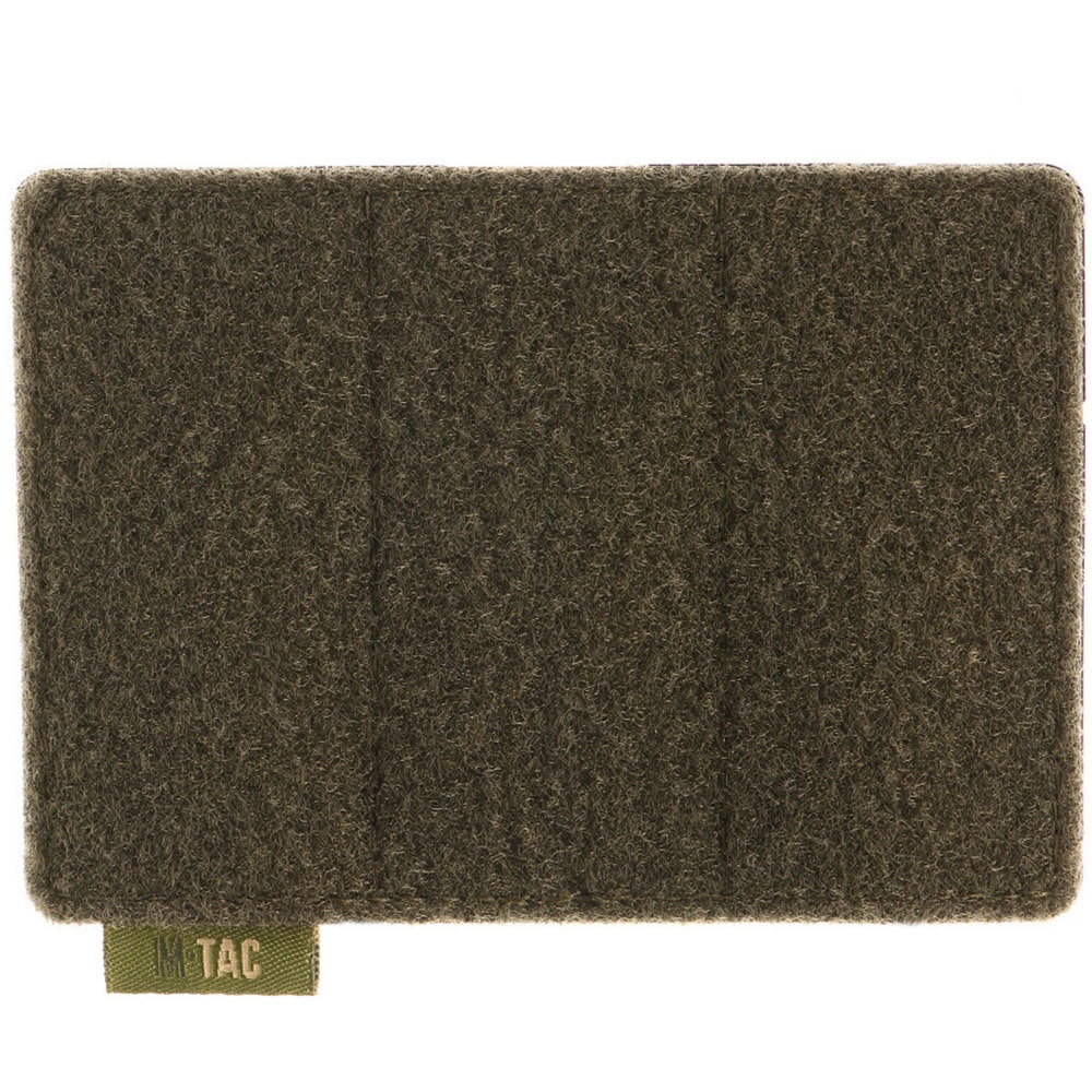 M-Tac - MOLLE Velcro-Panel für Klettaufnäher 120x85 mm - Olive